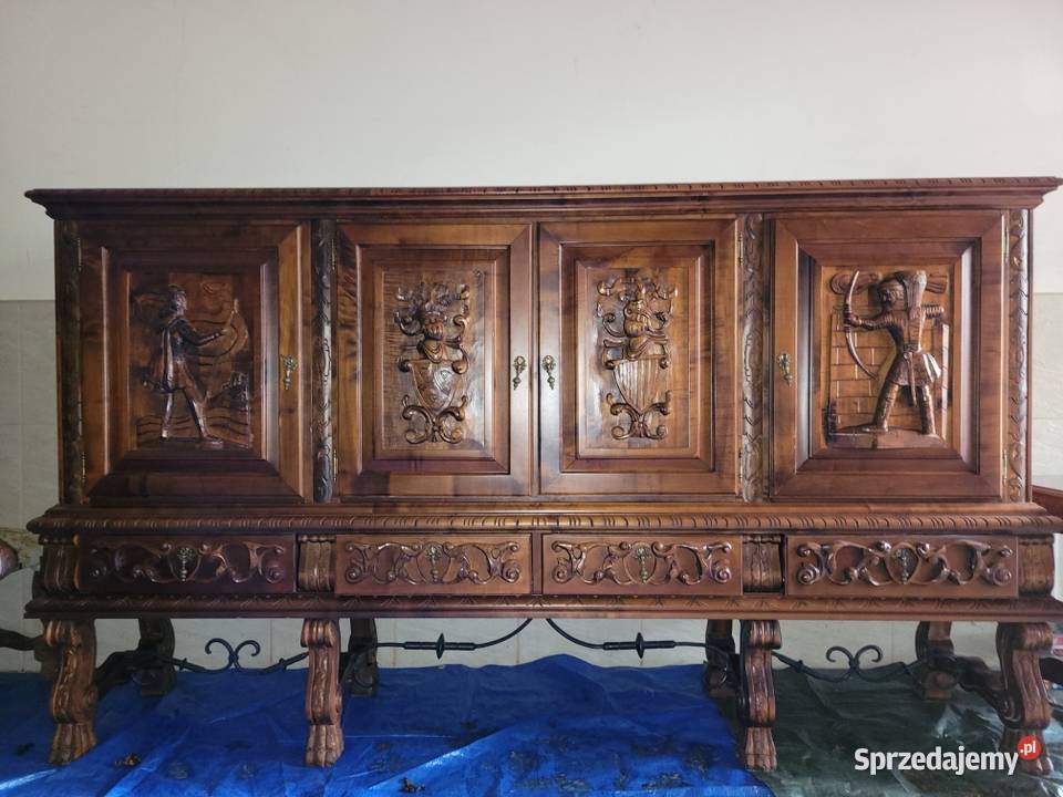 Sprzedam komplet mebli dębowych Józefów