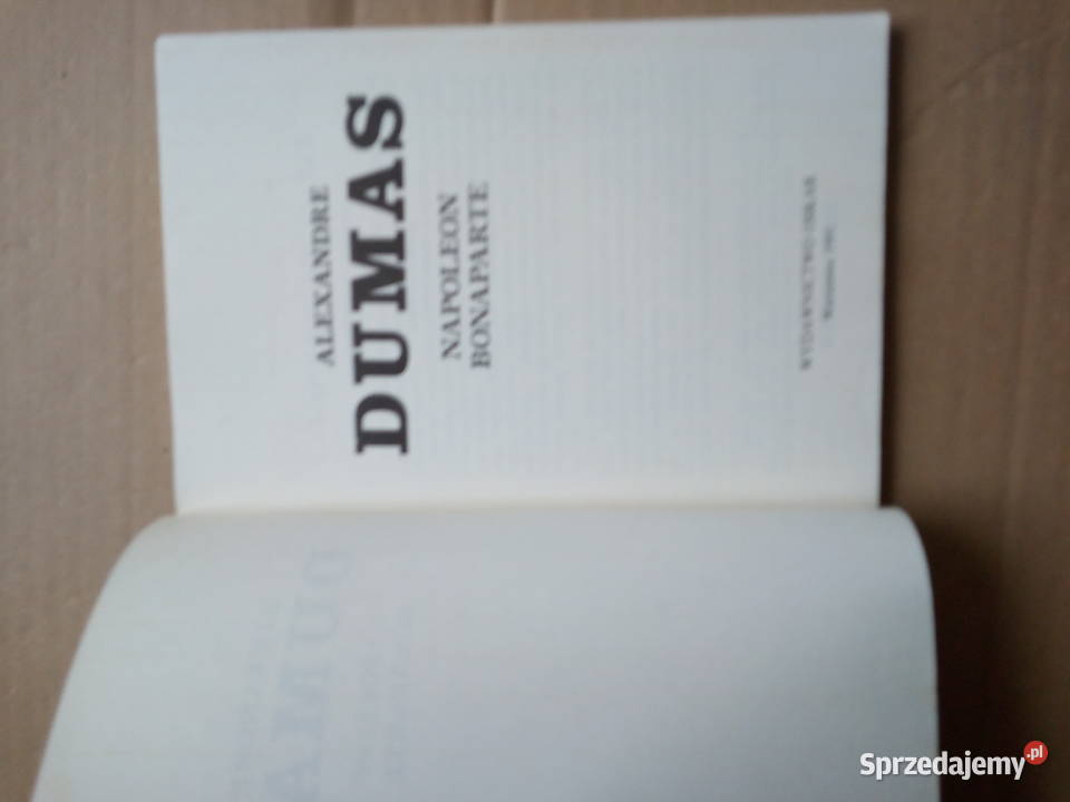 Napoleon Bonaparte Alexander Dumas osobowe Sokółka