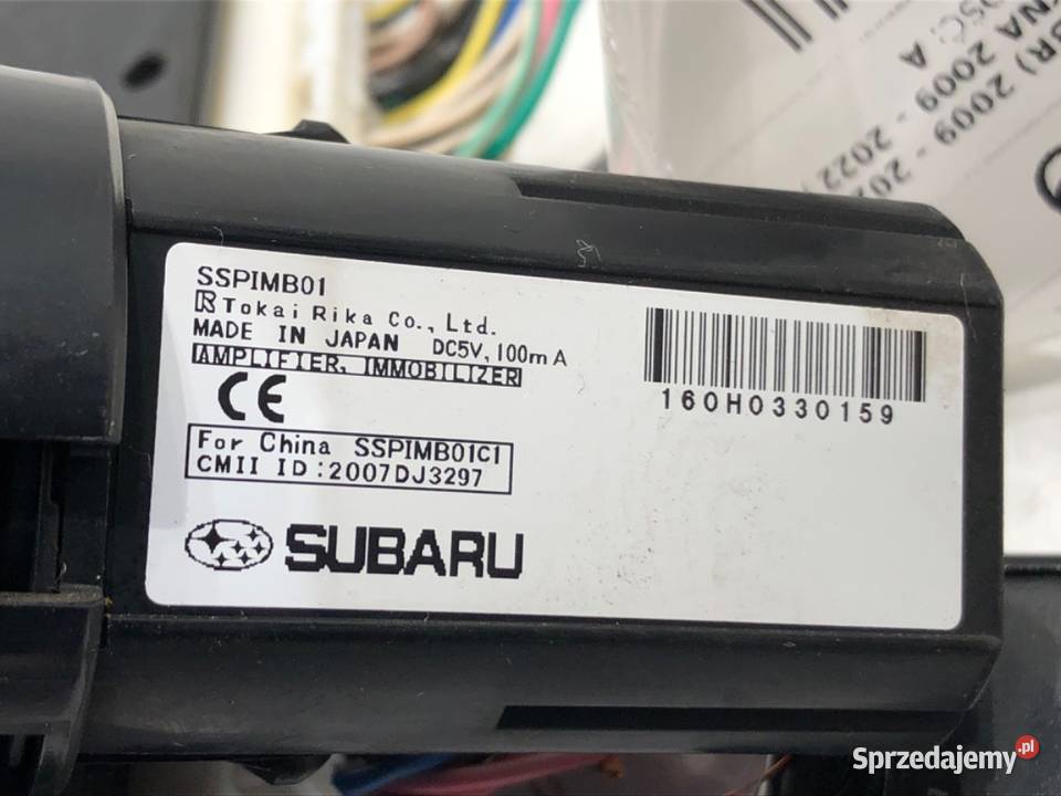 MODUŁ STACYJKA KLUCZYK SUBARU OUTBACK III osobowe