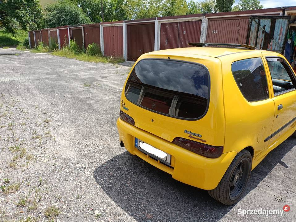 Fiat Seicento turbo mega moc tuning kjs benzyna śląskie Sosnowiec