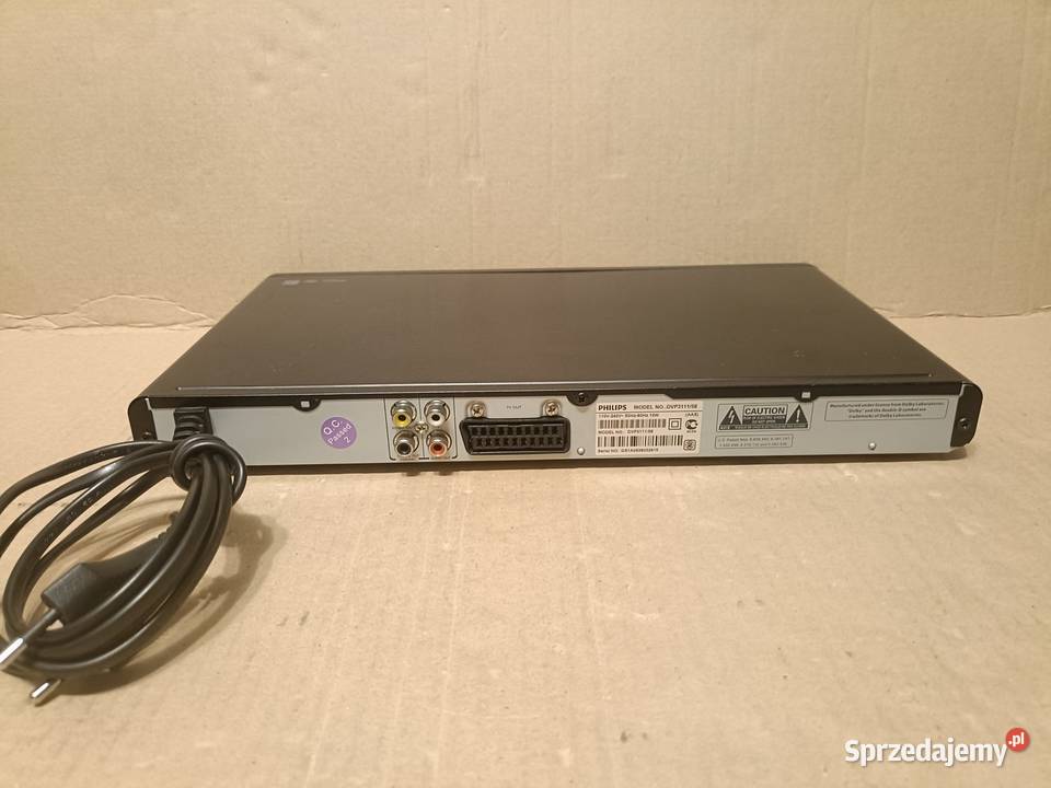 Odtwarzacz DVD PHILIPS DVP3111 Poznań sprzedam