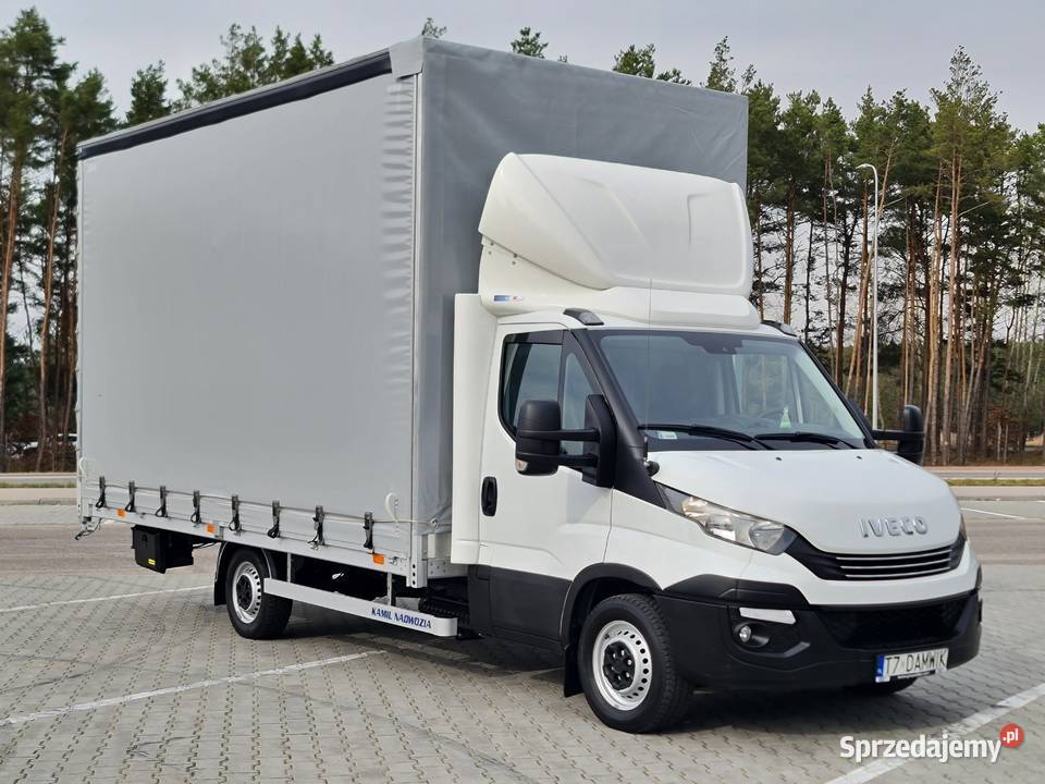Iveco Daily 35S15 Plandeka 12 palet 12EP Firanka manualna świętokrzyskie Daleszyce