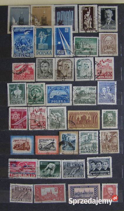 Znaczki pocztowe Polska zestaw 203 Łódź sprzedam
