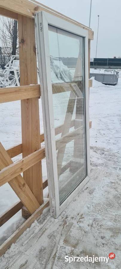 OKNA KacprzaK Witryna 74x150 FIX Używany PCV Lublin