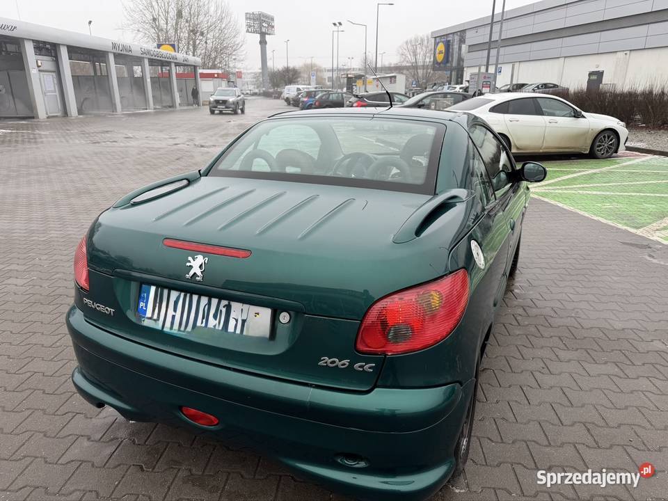 Peugeot 206 CC 109KM Wrocław