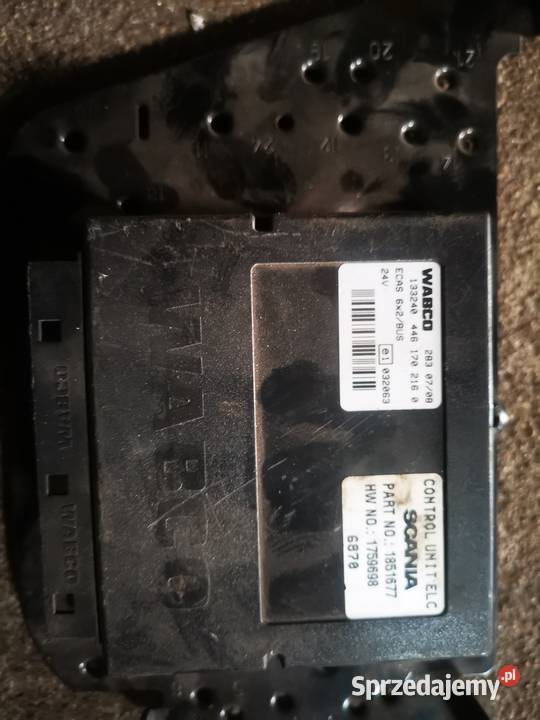 Sterowniki poduszek VABCO moduły EBS Knorr sprzedam