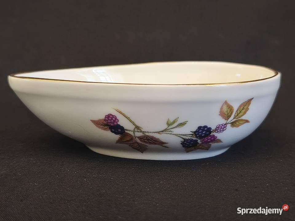 Miska angielska Royal Worcester Evesham Gold Porcelana i szkło lubelskie Chełm