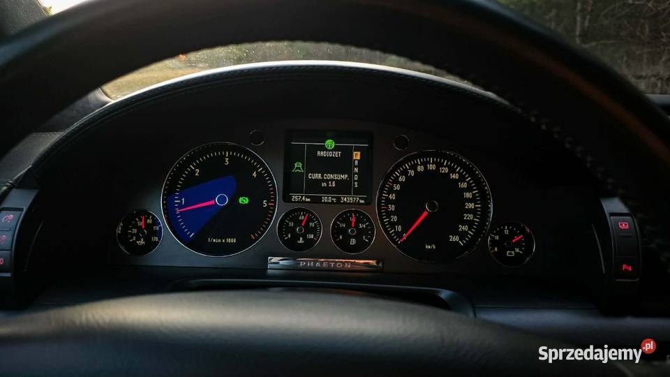 VW Phaeton GP1 CEXA Mega wyposażenie ASR (kontrola trakcji) Ostrów Wielkopolski