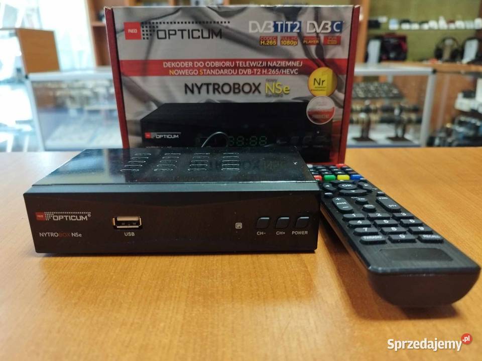 Tuner DVB-T2 Opticum NytroBox NS