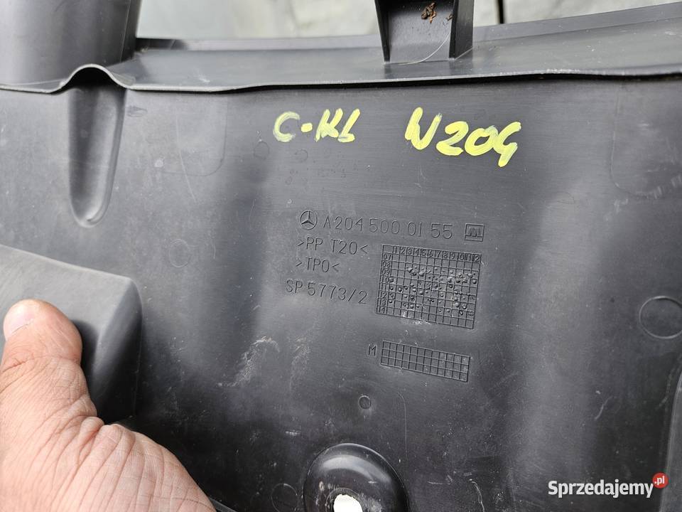 MERCEDES CKLASA W204 OSŁONA GÓRNA PASA Międzychód
