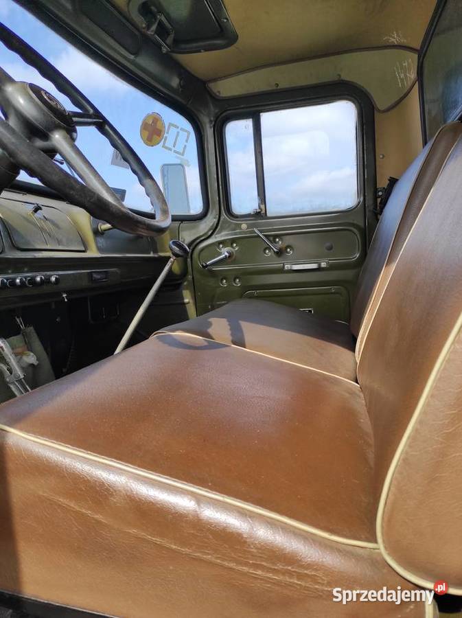 Kolekcjonerski ZIŁ 130 łazniadezynfektor DDA2 Ostrowiec Świętokrzyski