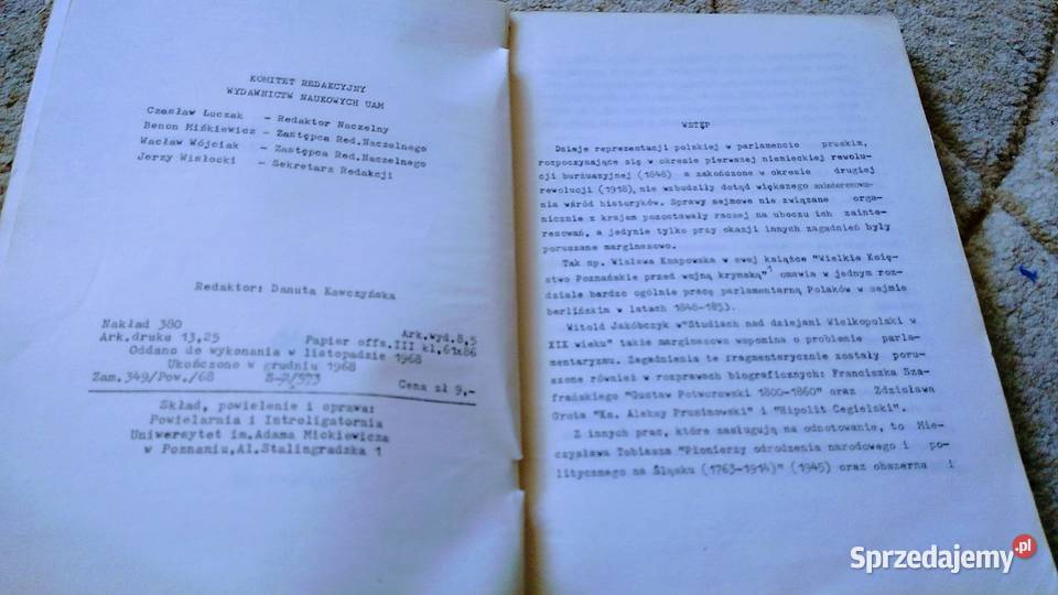 Problem oświaty polskiej w obradach sejmu Rok wydania 1968 Gdańsk