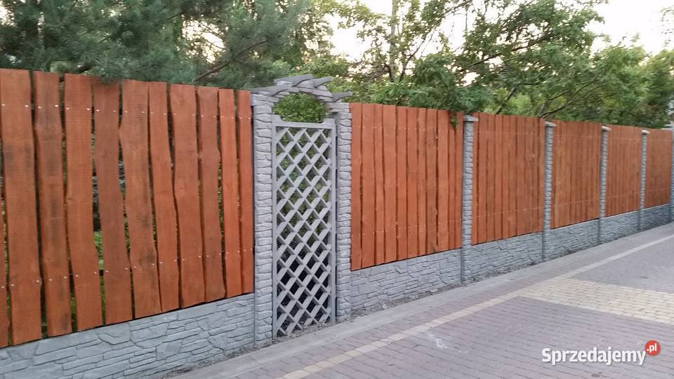 Ogrodzenia betonowe płyty betonowe kompleksowo Grodzisk Mazowiecki