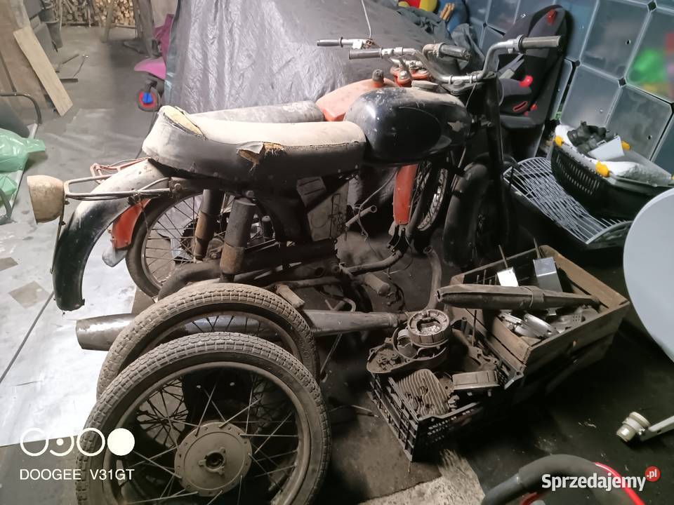 WSK 125 garbuska Romet ogar 205 Rawa Mazowiecka