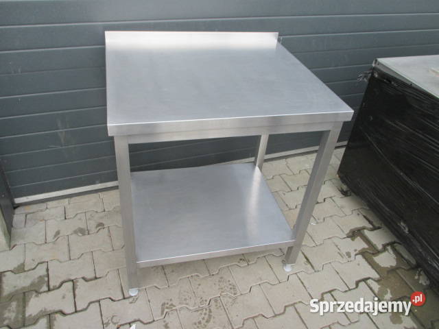 Stół Gastronomiczny Z Półką 807085 Stal sprzedam