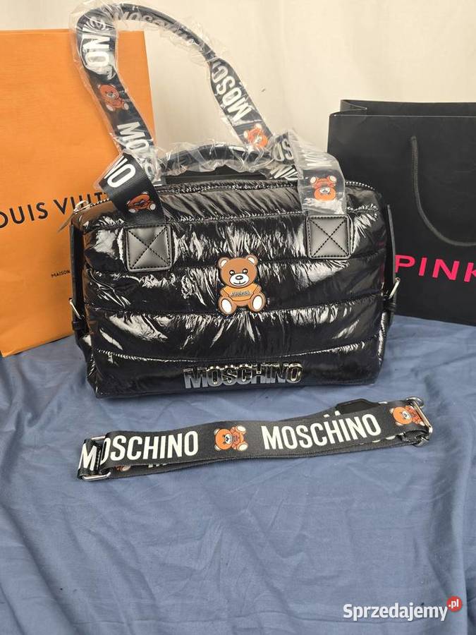 Duza Torba metalowy napis moschino damska małopolskie Wadowice sprzedam