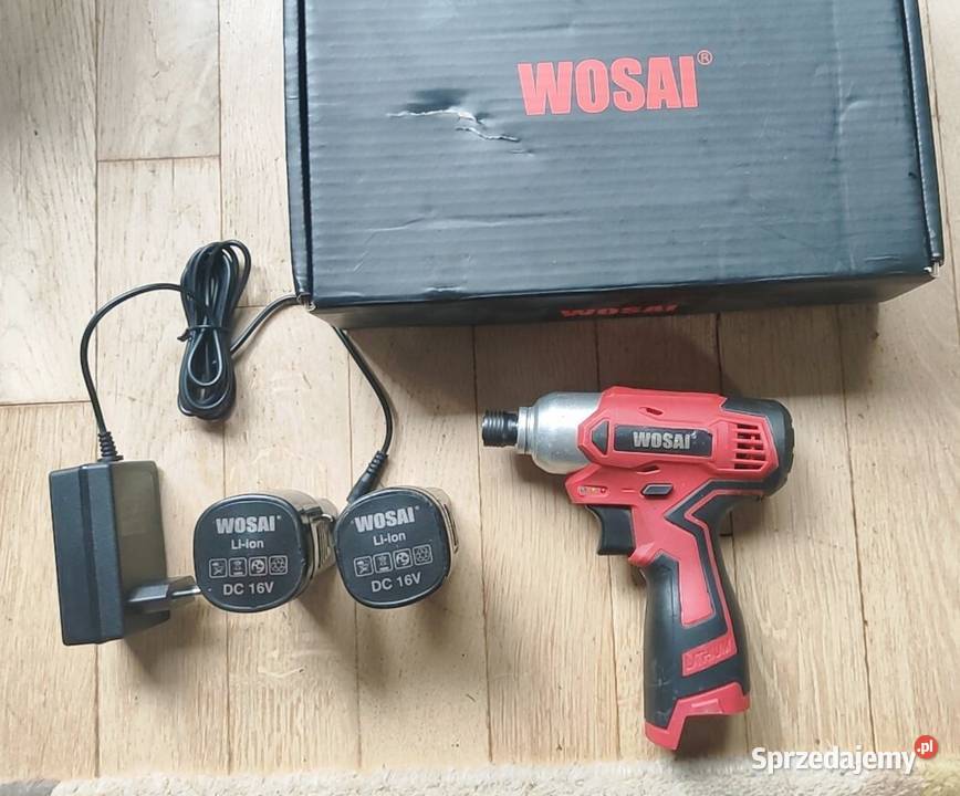 VVOSAI wkrętarka udarowa akumulatorowa 100Nm 16V