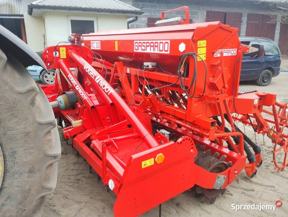 Ładny agregat uprawowosiewny 3M Vogel noot nieuszkodzony łódzkie Nowa Wieś