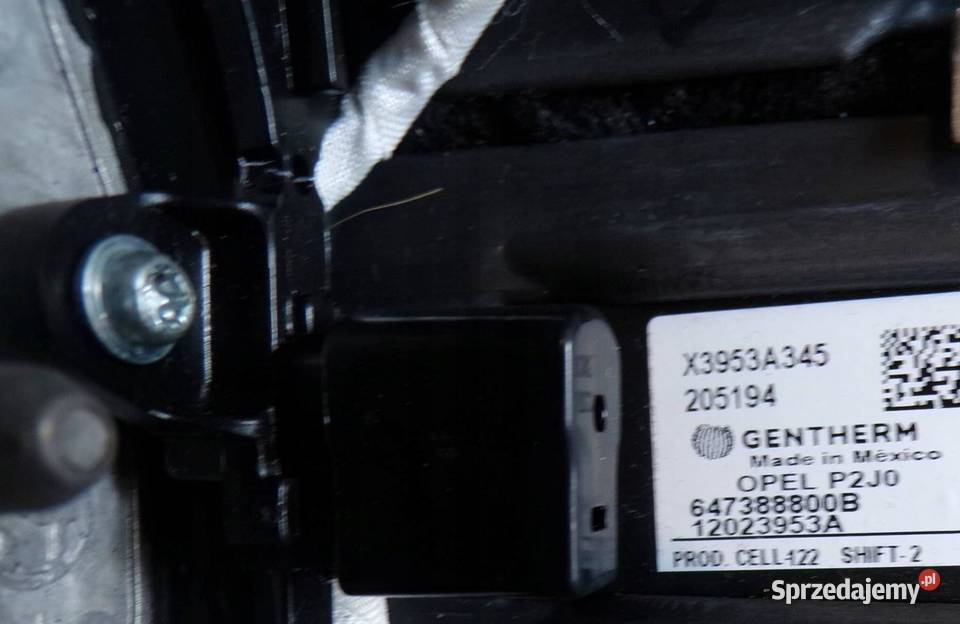 OPEL CORSA F KIEROWNICA SKÓRA GRZANA 12023953A kujawsko-pomorskie