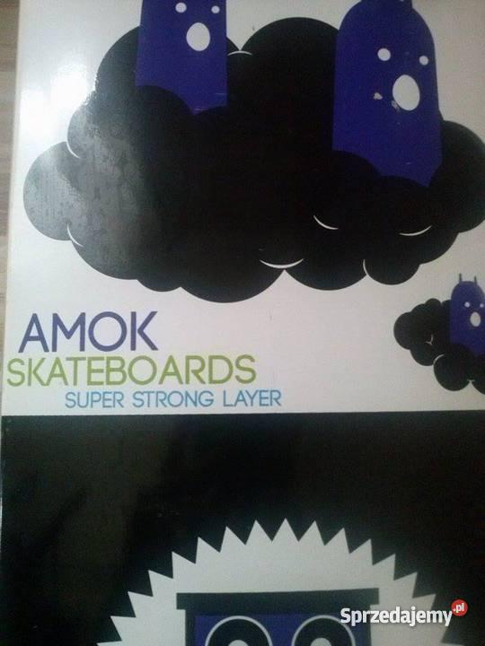 Wyczynowa deskorolka Amok Namysłów sprzedam