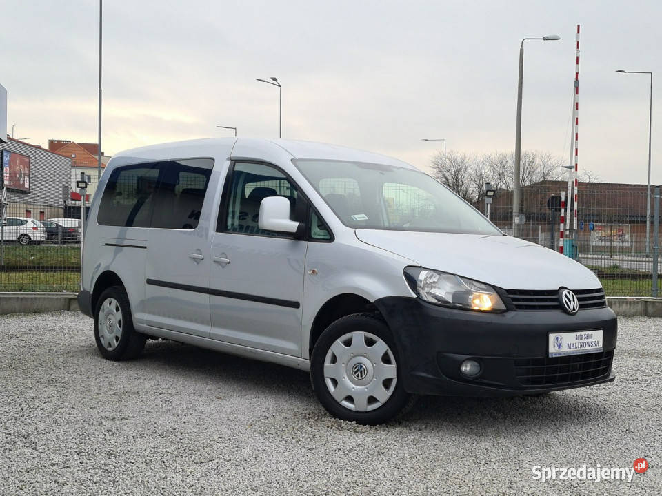 Volkswagen Caddy LONG Patforma Inwalidy Automat VAT marża