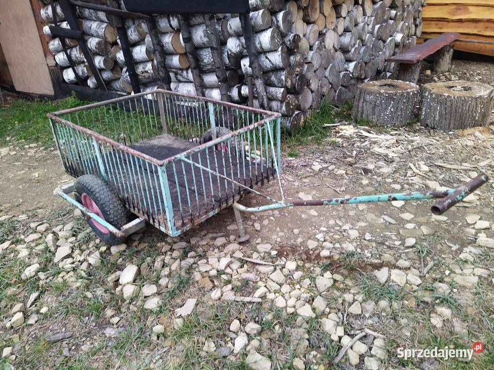 Wózek dwukołowy solidny z rączką uchwytem quad Paleśnica