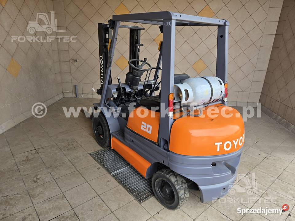 Wózek Widłowy TOYOTA 6FGF20 Wózki TOYOTA 6FG20 Lędziny