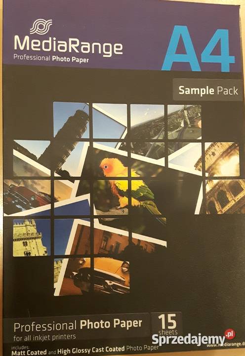 Papier Foto MediaRange 130220 gm2 90 całość Pozostałe Lutomiersk