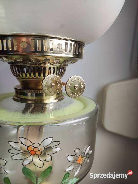 Angielska wiktoriańska lampa naftowa 881 Kraków