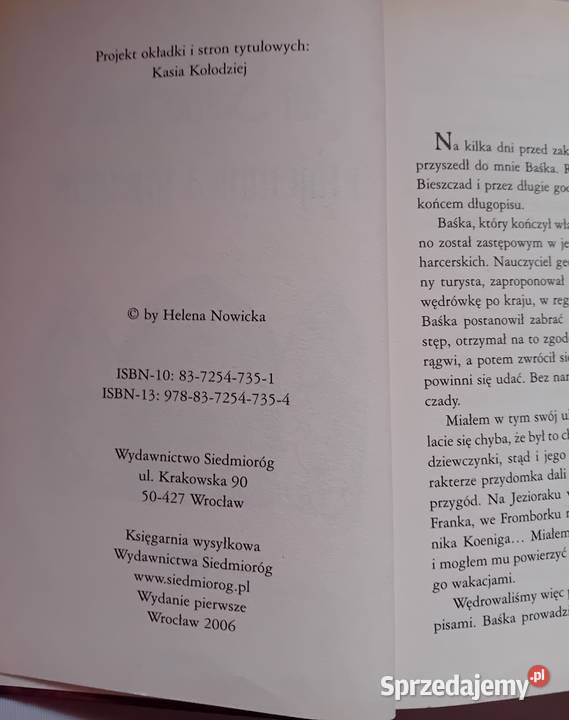 Zbigniew Nienacki Pan Samochodzik i tajemnica wielkopolskie Koźminek sprzedam