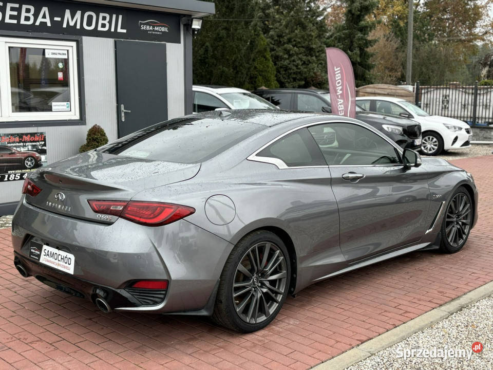 Infiniti Q60 Q60 SPORT Wypas Red Sport ogranicznik prędkości Sade Budy