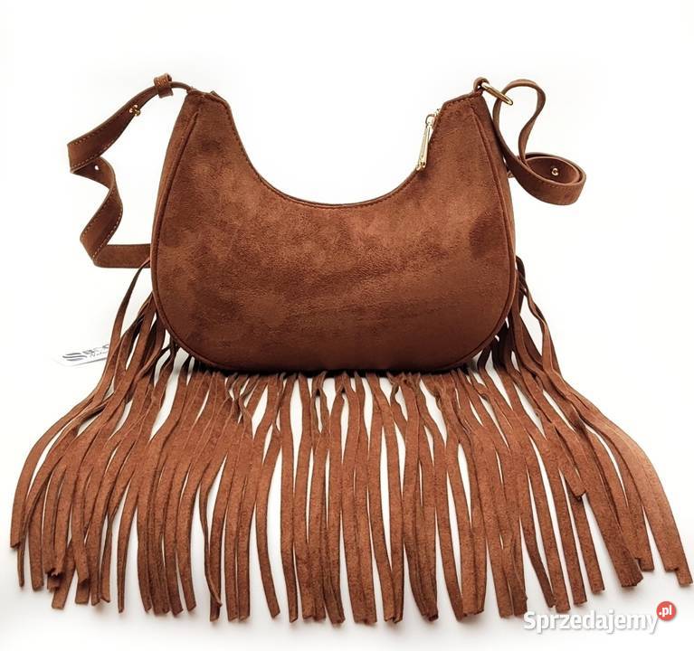 Modna Torebka z Frędzlami Listonoszka do Warszawa