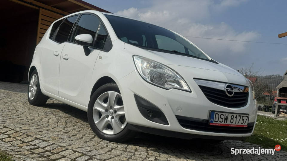 Opel Meriva 17CDTI 110 Zarejestrowany w Polsce 1 kurtyny powietrzne Strzegom