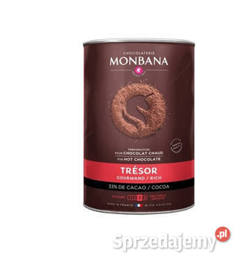 Francuska Czekolada pitna Monbana Tresor 1 Otyń