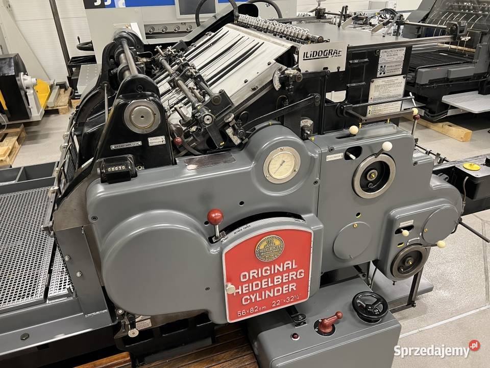 Automat sztancujący Heidelberg Cylinder SBB mazowieckie Radom