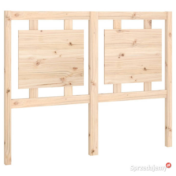 Wezgłowie łóżka 1255x4x100 lite drewno sosnowe Warszawa