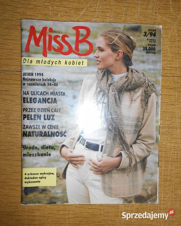 MissB młodych kobiet 394 Jesień 1994 Parczew