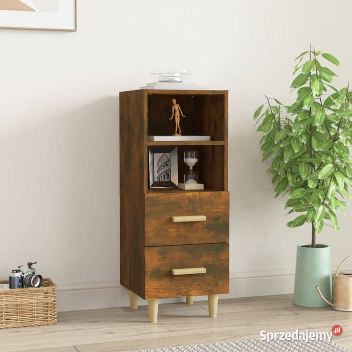 Szafka przydymiony dąb 345x34x90 materiał