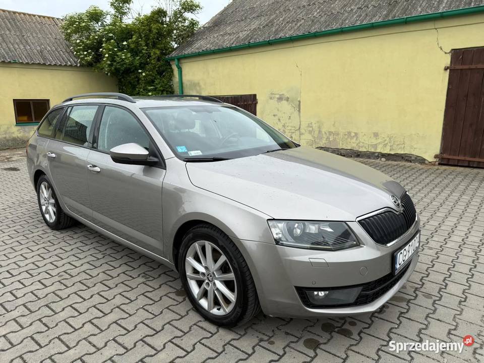 Skoda Octavia III 2017 kombi 20 tdi Polski salon beżowy Octavia