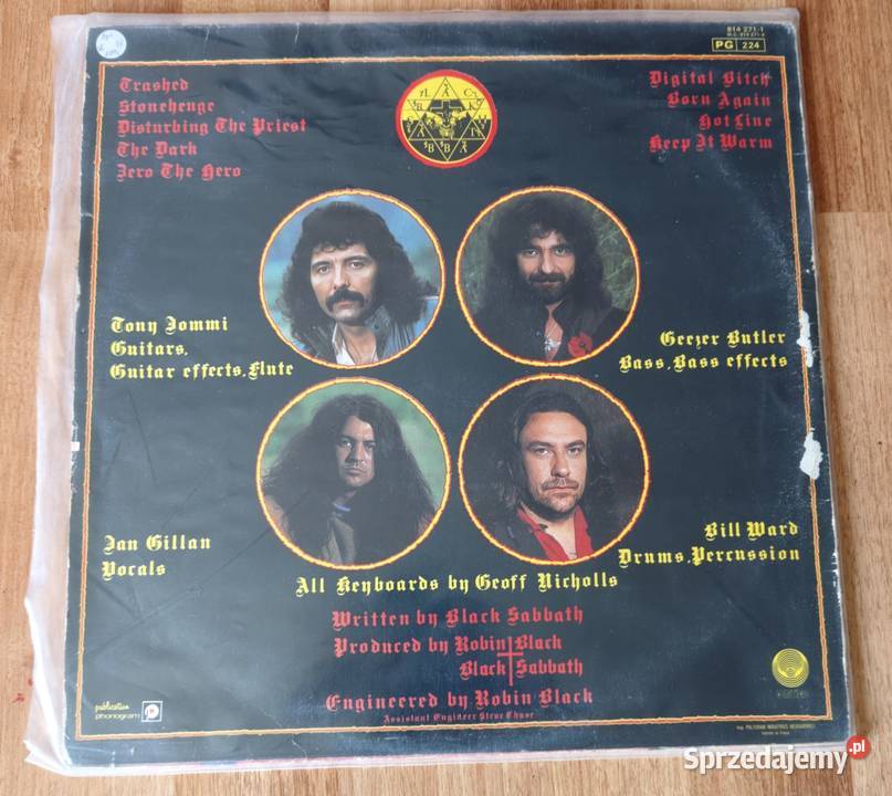 Black Sabbath Born Again 1983 Winyl LP Vertigo Ochojno sprzedam