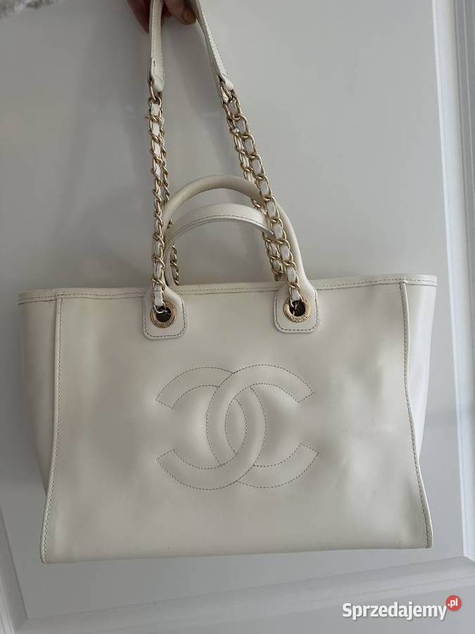 Torebka CHANEL ze skóry naturalnej 33cm Pruchnik