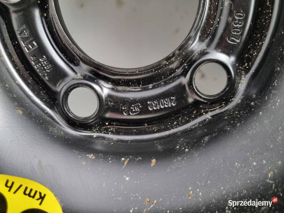 KOŁO DOJAZDOWE Opel Vectra C Astra H 12585 R16 lubelskie Chełm sprzedam