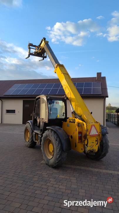 Ładowarka Teleskopowa Teleskop JCB 53070 Widły wielkopolskie Kowale Pańskie