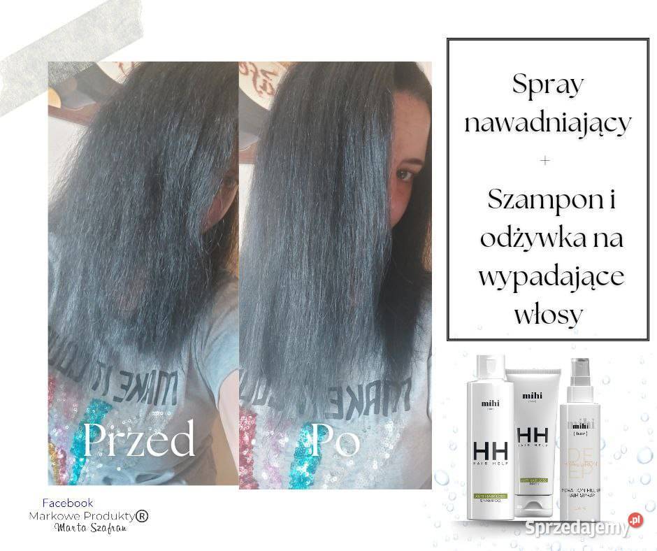 Nawadniający spray do włosów Fillup z hyaluronem Hajnówka sprzedam
