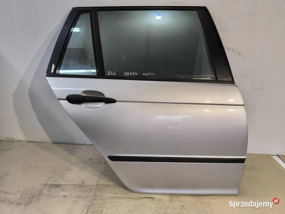DRZWI KOMPLETNE PRAWY TYŁ 3547 E46 KOMBI LIFT Drzwi