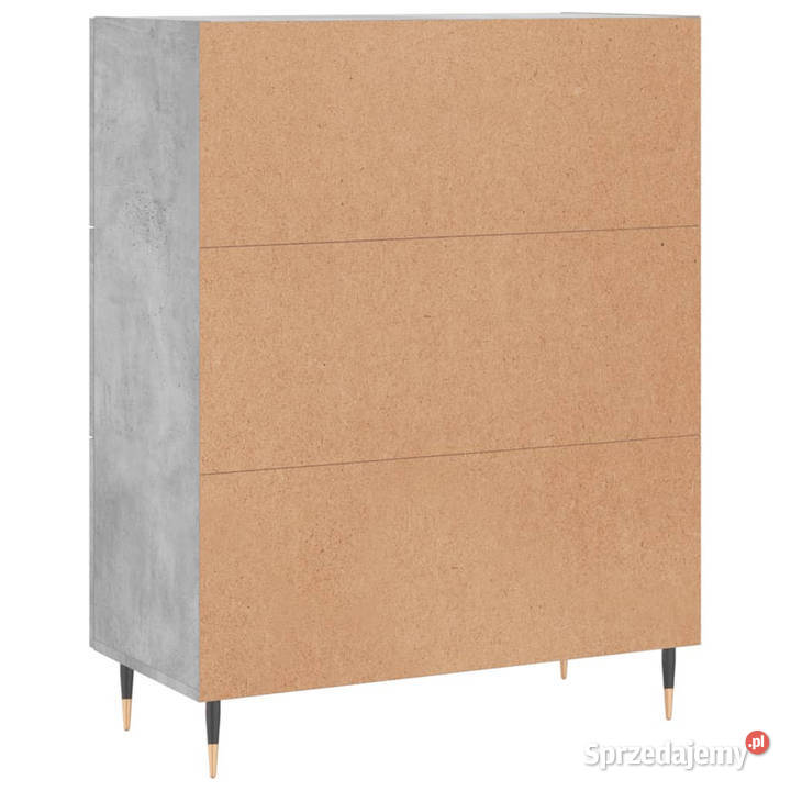 Szafka szarość betonu 695x34x90 materiał mazowieckie Warszawa