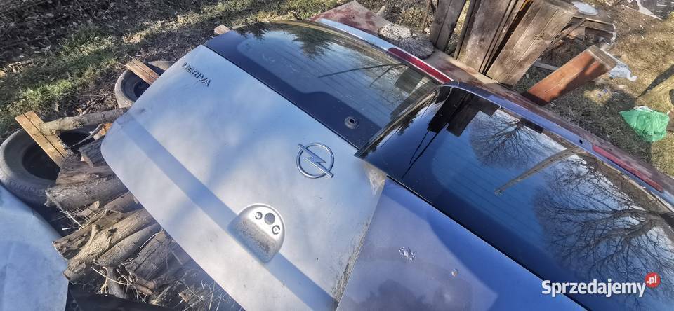 Klapa tył Opel meriva 2003r Rok produkcji 2003 podkarpackie Przeworsk