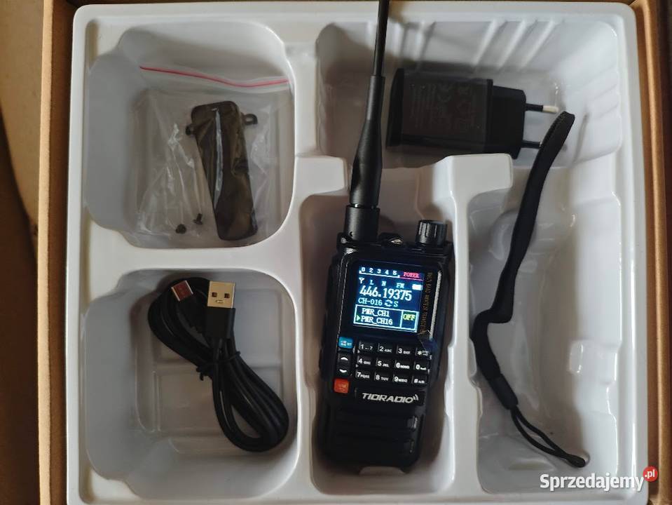 FABRYCZNIE NOWE TIDRADIO TDH3 Plus 5W FM 87108 Warszawa
