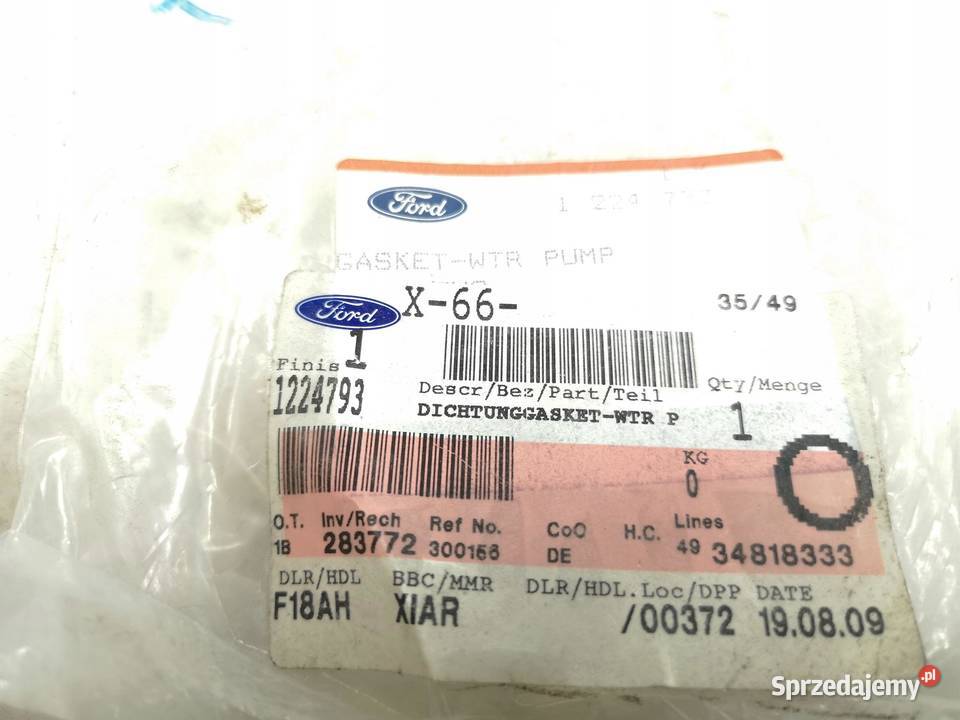 USZCZELKA POMPY WODY FORD GALAXY 9400 ORI ASO osobowe Pompy wody lubelskie