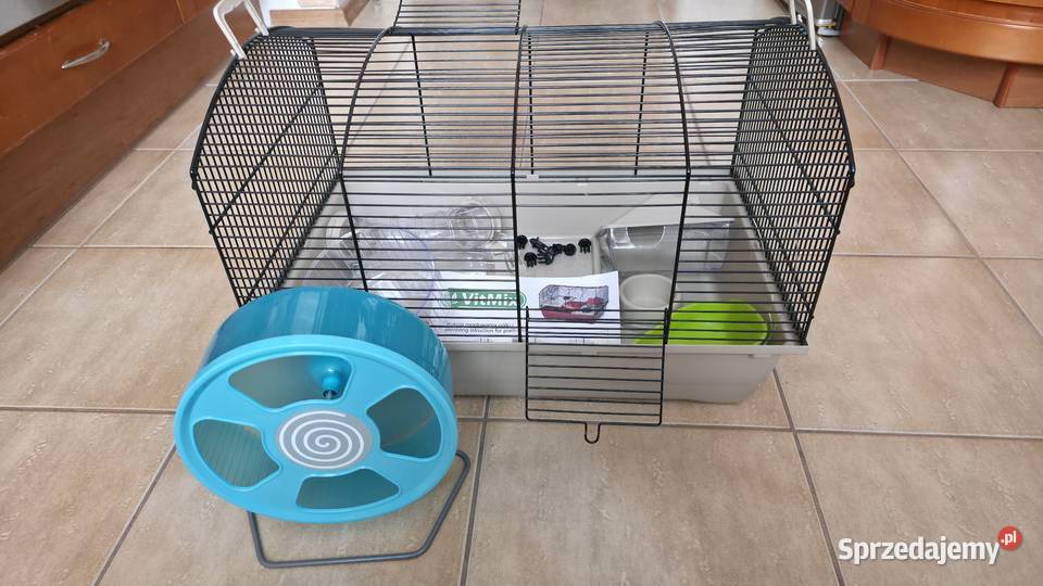 Klatka gryzonia z wyposażeniem Warszawa